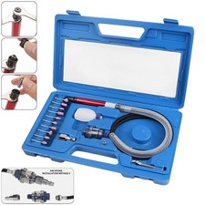 17Pcs Micro Air Die Grinder Kits Mini Pencil Polishing Rotary Cutting Tool Set