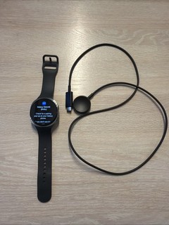 Samsung Galaxy Watch 8 44mm SM L330 Graphite Case GPS WiFi Bluetooth