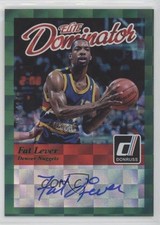 2014-15 Panini Donruss Elite Dominator Signatures 14/149 Fat Lever #21 Auto 0uz8