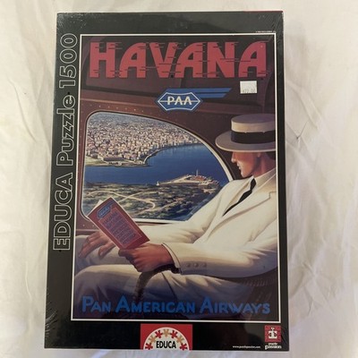 EDUCA SPAIN 2005 HAVANA PAN AMERICAN AIRWAYS PUZZLE 1500 Pcs 60x85cm SEALED