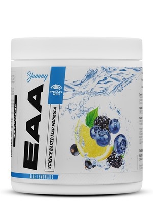 Peak Performance Active Yummy EAA, 400 g Dose, Blue Lemonade