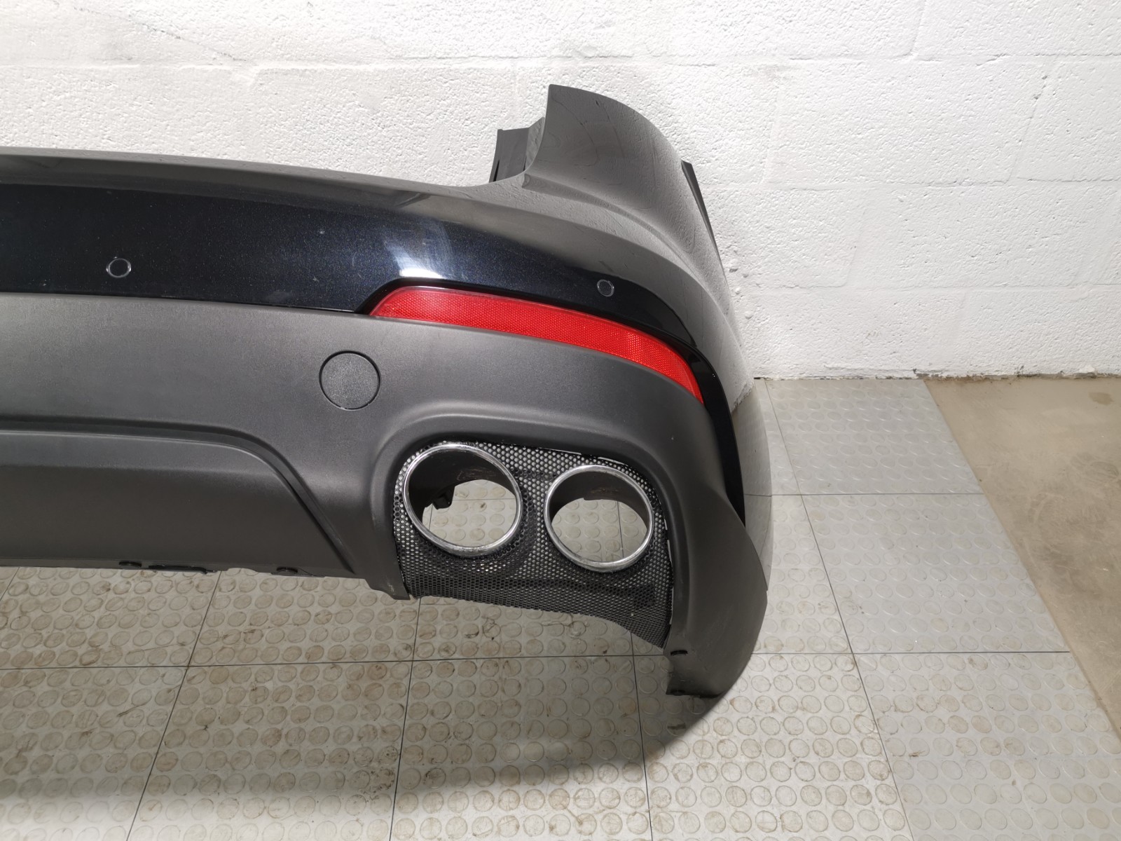 Maserati Levante S AWD 2017 Rear Complete Full Bumper Cover Black Color OEM