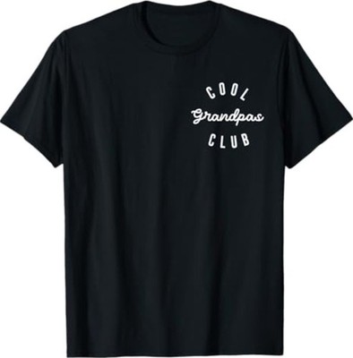 Mens Cool Grandpas Club, Father's Day Best Cool Grandpa T-Shirt