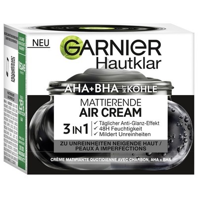 Garnier Gesichtscreme, 50 ml (1er Pack), 3in1 Mattierende Air Cream 