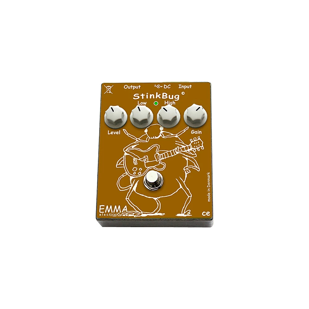 Педаль гитарных эффектов Emma Electronic StinkBug Classic Overdrive