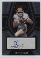 2022 Panini Select Draft Picks Rookie Signatures Dustin Crum #RS-DCR Auto 11xt
