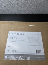 Brydge 12.3 Pro Wireless Keyboard with Touchpad Black for Surface Pro
