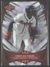 2019 Bowman Chrome #AFL-CP Cristian Pache 2018 Arizona Fall League Fall-Stars