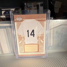 2025 Leaf Lumber - Game Used Lumber Andres Galarraga Bronze #GL-5 /45