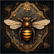 Honeybee Diamond Art Kits for Adults, 5D Diamond Painting Kits for Beginners, DI