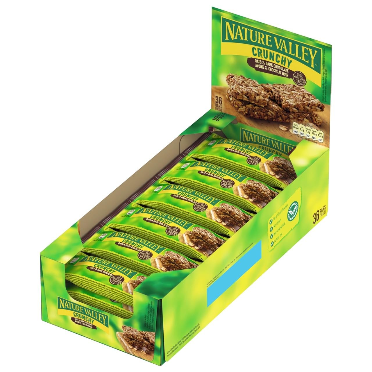 Nature Valley Crunchy Oats and Chocolate Cereal Bars, 18 x 42 g - Image 3