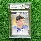 Fernando Mendoza Autographed California Bears Signed Rookie Photo BGS Auto 10