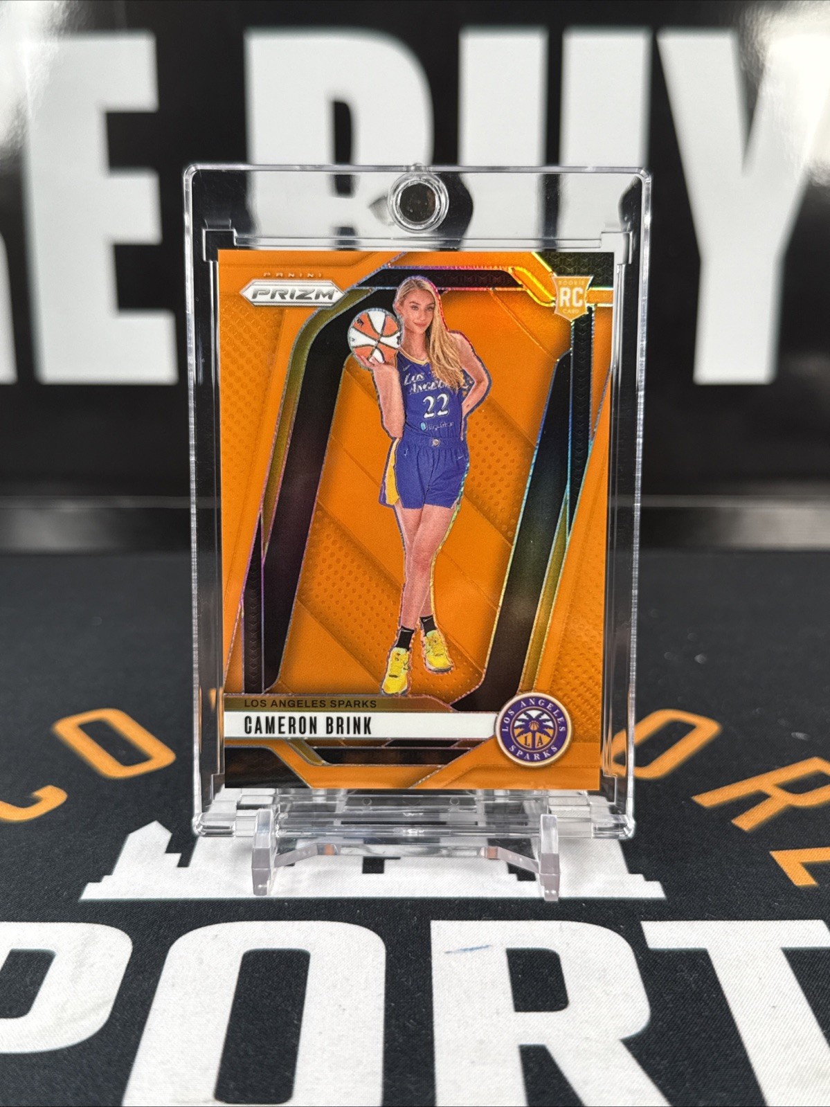 Cameron Brink 2024 Panini Prizm Orange /99 #143 Sparks