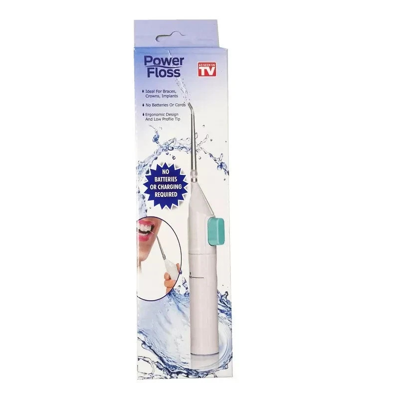 Dental Air Power Flosser - Oral Water Jet Seen on TV Braces Tooth Pick