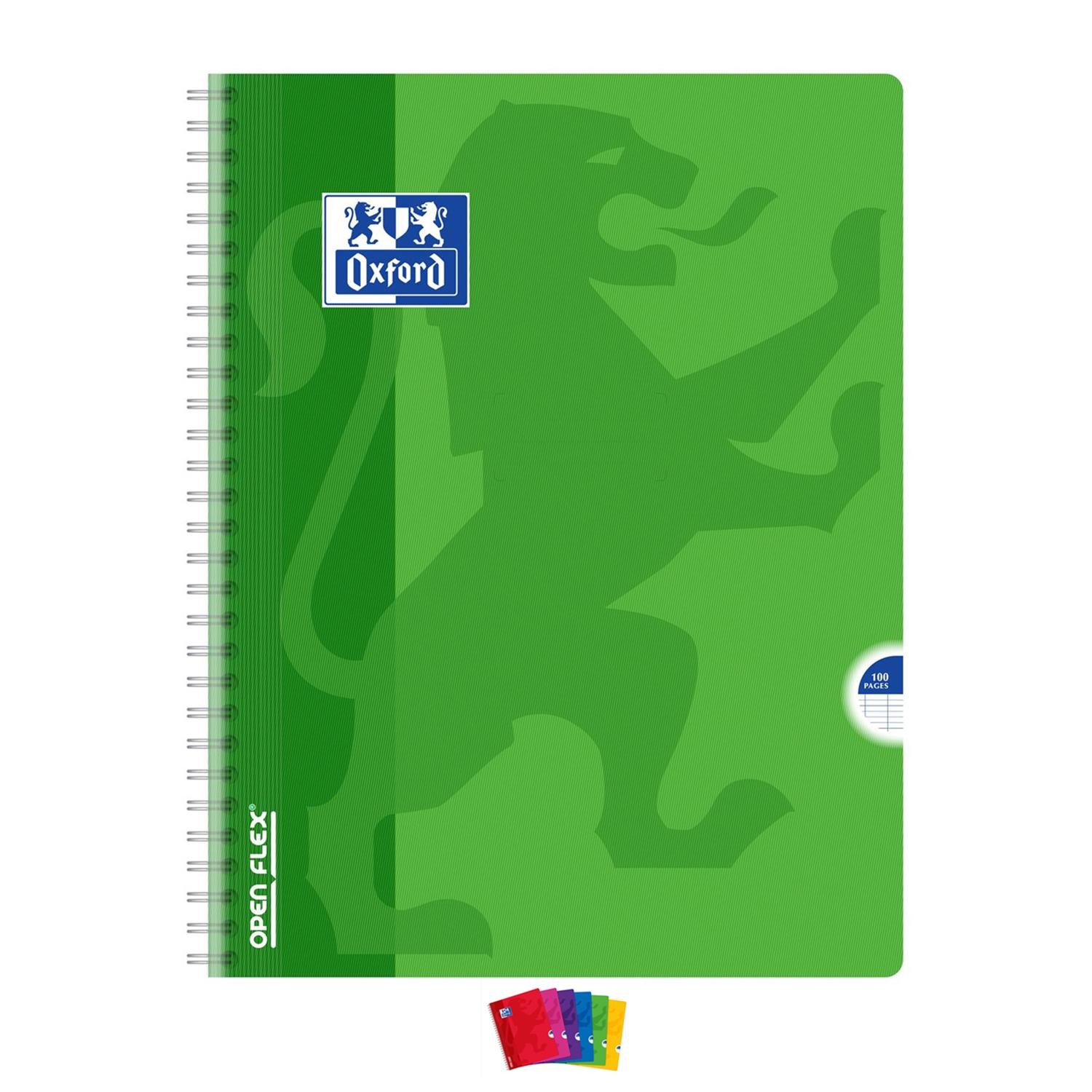 Cahier Oxford Openflex anti-déchirure 24x32cm pour protéger vos notes de cours