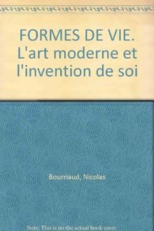 Formes de vie. Lart moderne et linvention de so... | Buch | Zustand akzeptabel