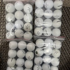 4 DOZEN 5A CALLAWAY SUPERSOFT WHITE GOLF BALLS