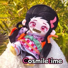 Demon Slayer Kamado Nezuko 20cm Plush Doll Stuffed Dress up Anime Pliiow Gift YZ