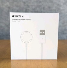 8 Pack Apple Watch Magnetic Charger USB-A 1m Cable OEM - A2255 / MX2E2AM/A NEW