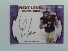 2026 Sage Football - Next Level Signatures - Autograph - Lincoln Pare