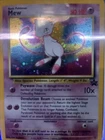 2000 Pokemon Black Star Mew Holo Promo Pokemon League #9 PSA 7 Vintage Pokémon
