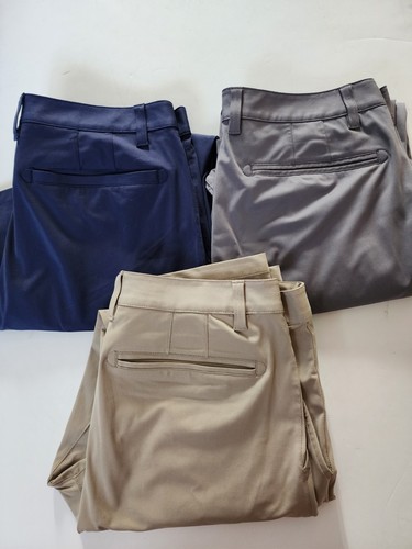 Mens Lot Of 3 RHONE Commuter Slim Chino Pants, Size 31 X 29, Navy,gray,Khaki - Bild 2 von 4