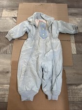 Vintage Weather Tamer 1950/1960s Child  s Winter Suit. Blue Size 3T-4T SEE DESCP