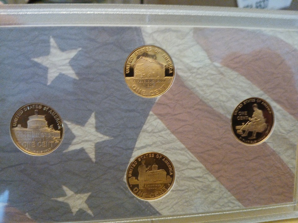 2009 S Lincoln Cent Proof Set US Mint Bicentennial, No Box or COA, Lot