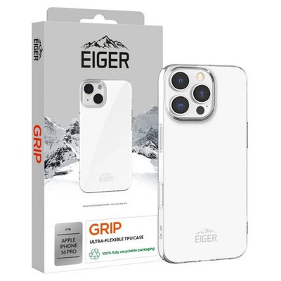 Eiger Grip Case für das Apple iPhone 16 Pro (transparent)
