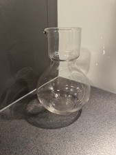Glas Karaffe Decanter im Stil Kaj Franck Finnland Skandinavisches Design Vintage