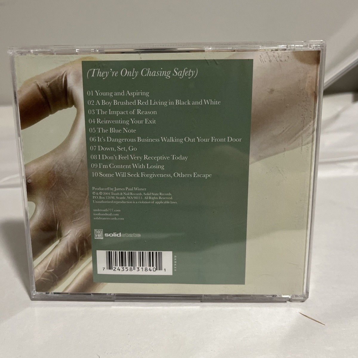 Underoath They're Only Chasing Safety CD Post Hardcore | eBay