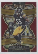 2019 Panini Select Concourse Maroon Prizm 109/149 Devin Bush II #41 fm0