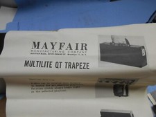 Vintage Mayfair Mutilite QT Trapeze Movie Light
