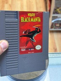 Wrath of the black Manta (Nintendo NES, Videogioco) Testato Funzionante