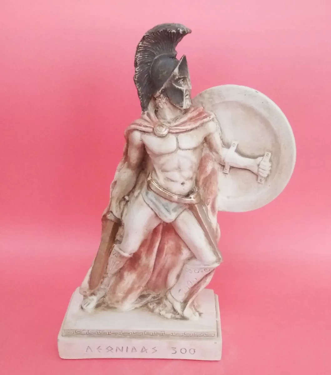 Son Of The Hero King Leonidas statue - King of the Spartans - 300 Warriors against the Persian empire | eBay