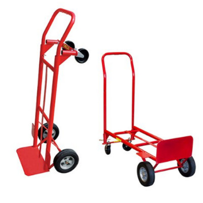 Heavy Duty 2-in-1 Convertible Hand Truck Dolly Trolley Moving Cart 600