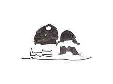 Engine Timing Cover Dorman For 1990-1993 Honda Accord 2.2l L4