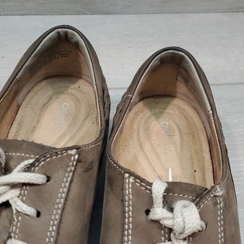 Aetrex Womens Dana Leather Comfort Sneakers Oxford shoes sz EUR 40 US 9-9.5 - Picture 10 of 11