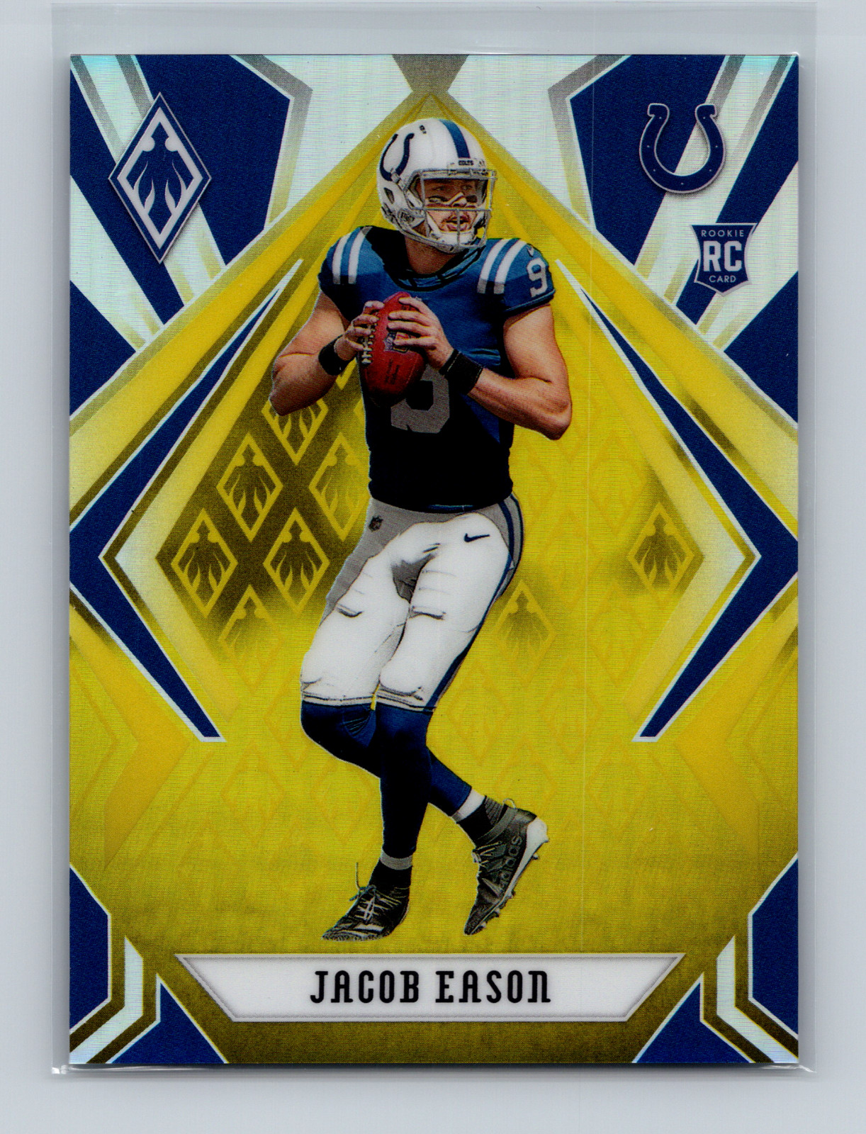 2020 Phoenix Football Yellow /75 Jacob Eason RC #116