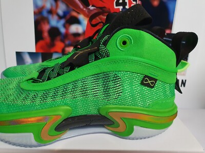 Nike AIR JORDAN XXXVI 36 Green Spark Men's UK 7 EUR 41