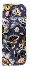 Vera Bradley Charmont Meadow Gray Quilted Curling & Flat Iron Hot Tool Slip Case