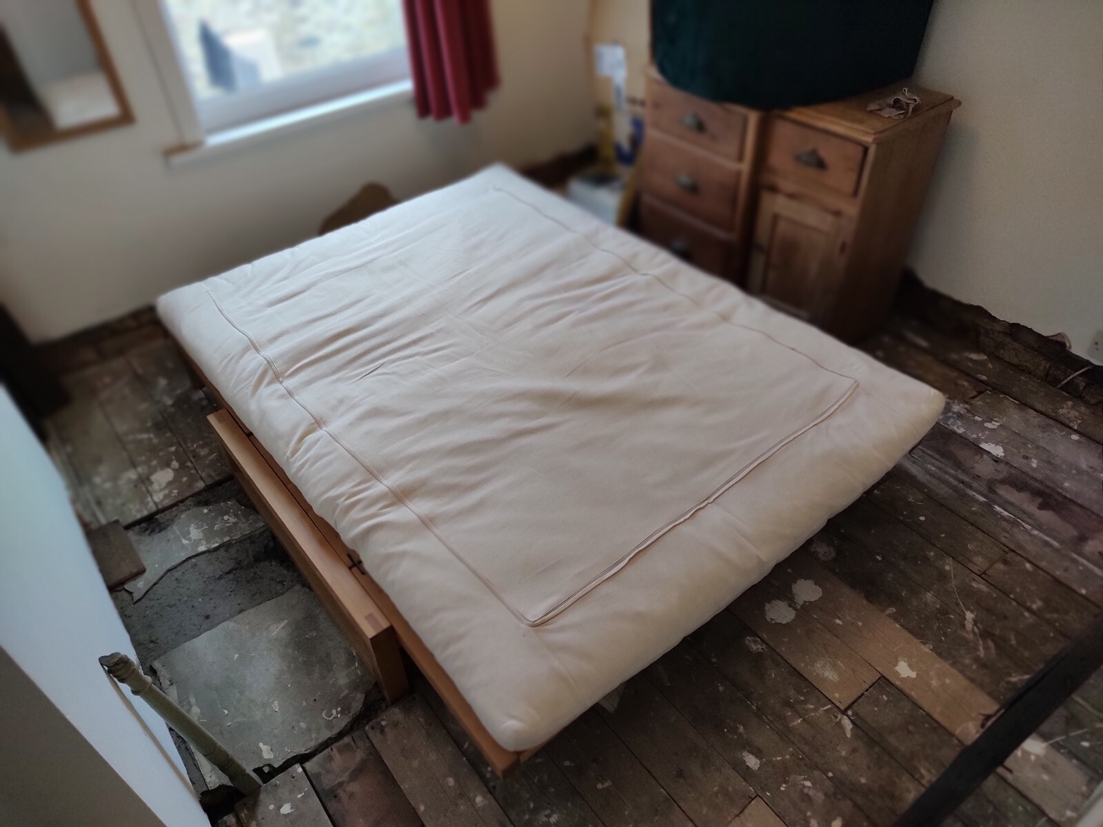 Futon Company Sofa Bed Double Solid Oak East London eBay