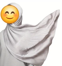 Pleated Crinkled Satin Wraps