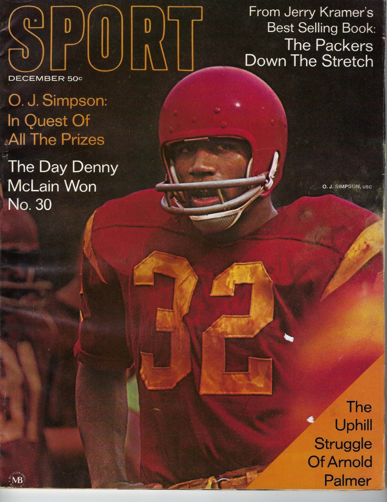 1968 Sport Magazine football OJ Simpson USC Trojans Bob Griese Miami  Dolphins NL | eBay