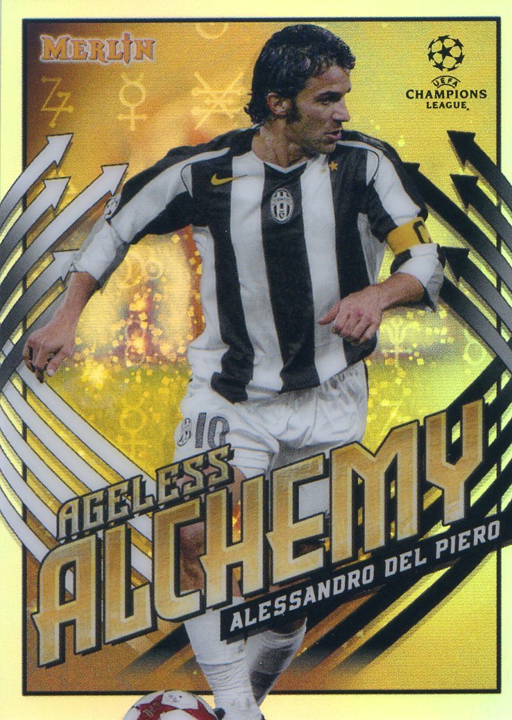 2020-21 Topps Merlin ALESSANDRO DEL PIERO AGELESS ALCHEMY
