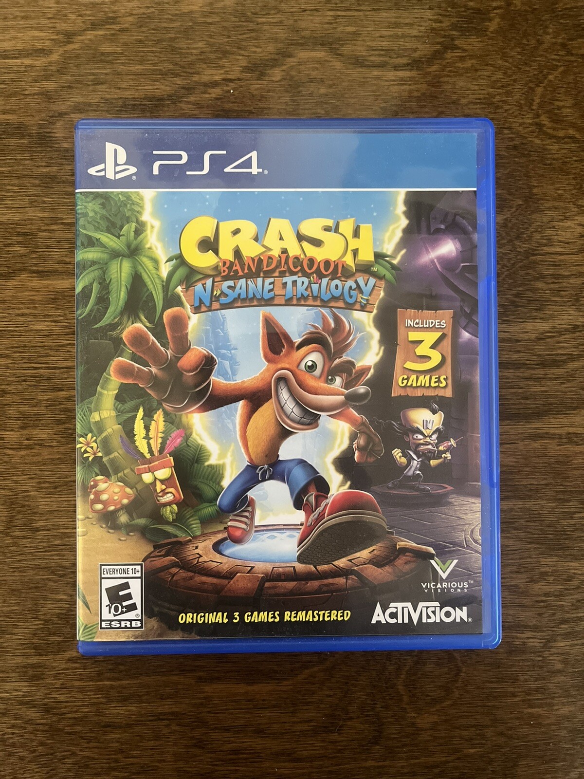  Crash Bandicoot N. Sane Trilogy - Xbox One Standard Edition :  Activision Inc: Video Games