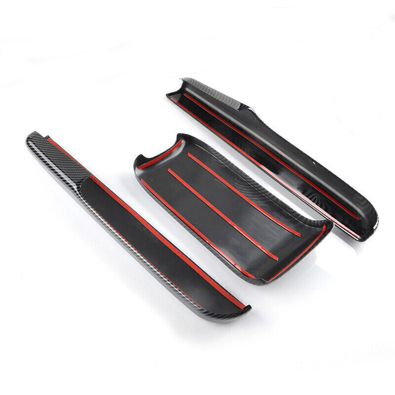 Carbon Fiber Look Interior Armrest Box Panel For 2016-2021 Honda Civic - Self-Adhesive Upgrade