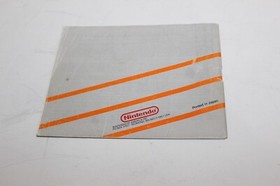 Mario Bros Duck Hunt World Class Track Meet NES-WH-USA Manual Authentic