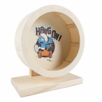 AktivitäTsrad Aus Holz FüR Nagetiere Duvoplus Les Schtroumpfs (Brainy Smurf)