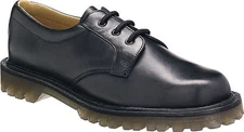 Tuffking 4222 Black Mens Gibson Air Cushion Quality Leather Uniform Shoes Docs